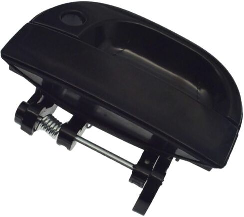 مقبض باب منزلق خارجي خارجي من Riloer، 1997-2005 متوافق مع Hyundai Starex H1، قطعة واحدة 83660-4A300 جانب الركاب الأيمن الأسود in Saudi Arabia