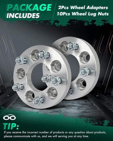 SCITOO 2 قطعة 5x4.5 إلى 5x4.75 محولات العجلات 1 بوصة تتحمل 74 مم ترصيع 12x1.5 5 فواصل عجلة العروة لا مركزية مناسبة لشركة Hyundai Tucson 2005-2021، لهوندا سيفيك 1973-2021 in Saudi Arabia