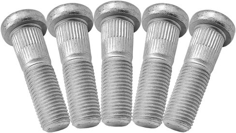 5PCS M12x1.25 Wheel Studs 43mm Lug Stud Bolt 610-336 Compatible with Suzuki Grand Vitara Swift Samurai SX4 Esteem & Chevy Tracker Geo Metro Sunrunner Firefly 09119-12012 in Saudi Arabia