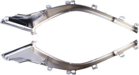Front Left and Right Side Bumper Grille Molding Trims Chrome for Mazda CX-9 2016-2023 in Saudi Arabia