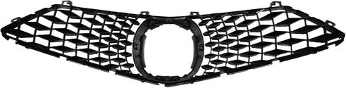 Front Upper Grille Grill Compatible with Acura ILX Base Sedan 4-Door 2019 2020 2021 2022,Replacement for 71126-T3R-A01, AC1200142 Black in Saudi Arabia
