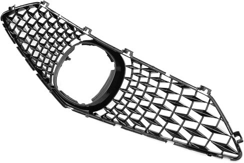 Front Upper Grille Grill Compatible with Acura ILX Base Sedan 4-Door 2019 2020 2021 2022,Replacement for 71126-T3R-A01, AC1200142 Black in Saudi Arabia