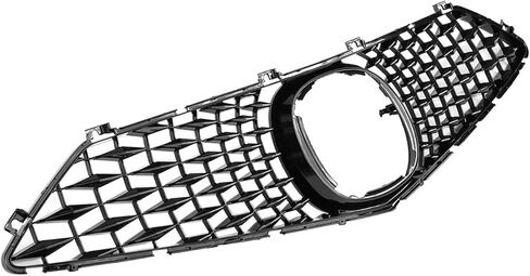 Front Upper Grille Grill Compatible with Acura ILX Base Sedan 4-Door 2019 2020 2021 2022,Replacement for 71126-T3R-A01, AC1200142 Black in Saudi Arabia