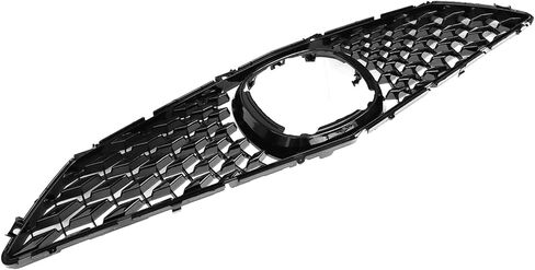 Front Upper Grille Grill Compatible with Acura ILX Base Sedan 4-Door 2019 2020 2021 2022,Replacement for 71126-T3R-A01, AC1200142 Black in Saudi Arabia