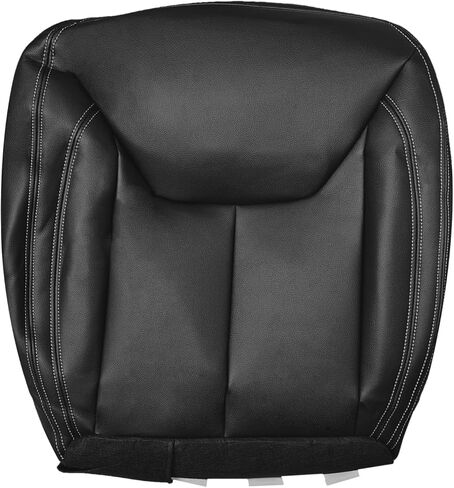 Front Driver Side Bottom Leather Seat Cover Black Compatible with Jeep Wrangler Rubicon Sahara 2013 2014 2015 2016 2017 in Kuwait