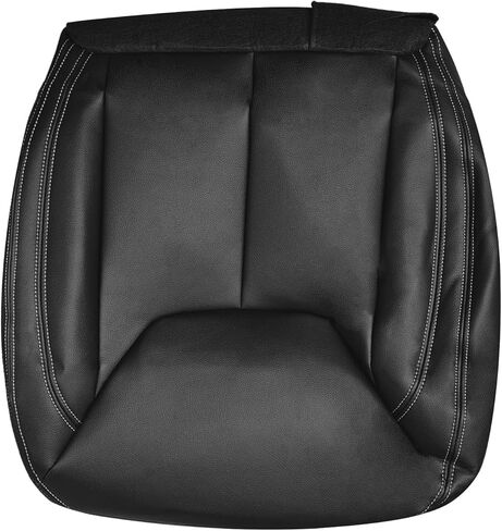Front Driver Side Bottom Leather Seat Cover Black Compatible with Jeep Wrangler Rubicon Sahara 2013 2014 2015 2016 2017 in Kuwait