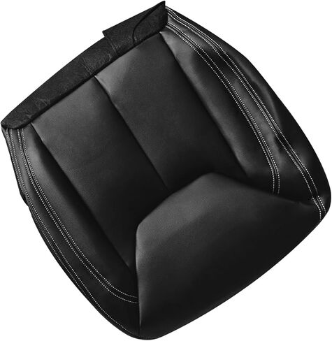 Front Driver Side Bottom Leather Seat Cover Black Compatible with Jeep Wrangler Rubicon Sahara 2013 2014 2015 2016 2017 in Kuwait
