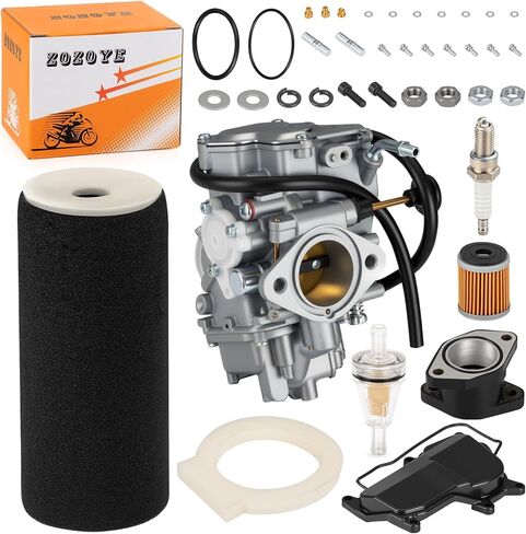 لياماها المحارب 350 YFM350X 1987-2004 المكربن ​​Carb + مشعب السحب وفلتر الهواء وفلتر الزيت 3GD-14101-00-00 in Saudi Arabia