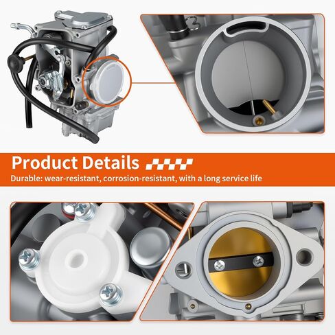 لياماها المحارب 350 YFM350X 1987-2004 المكربن ​​Carb + مشعب السحب وفلتر الهواء وفلتر الزيت 3GD-14101-00-00 in Saudi Arabia