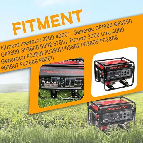 Chikia Huayi Dual Tri Fuel generator-ator البروبان المكربن ​​LPG CNG مجموعة تحويل لـ Predator Generac 3200 4000 4375 Champion 3000 3500 4000 Honda GX160 GX200 in Saudi Arabia