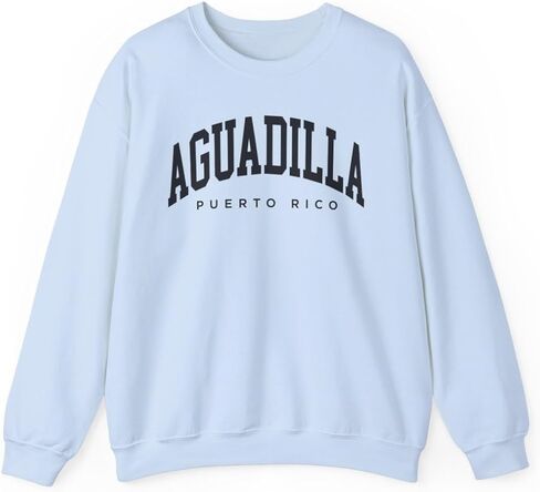 Aguadilla Puerto Rico Adult Unisex Crewneck Sweatshirt in Saudi Arabia