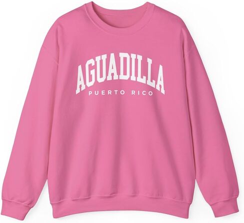 Aguadilla Puerto Rico Adult Unisex Crewneck Sweatshirt in Saudi Arabia