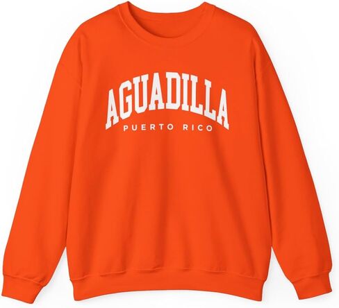 Aguadilla Puerto Rico Adult Unisex Crewneck Sweatshirt in Saudi Arabia