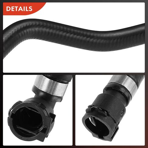 A-Premium Upper Water Pump To Pipe Radiator Coolant Hose Compatible with BMW F01 Series 740i, F02 Series 740Li, 2011 2012, 3.0L in Saudi Arabia
