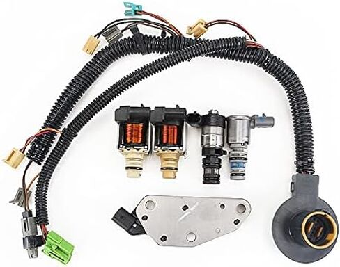 مجموعة الملف اللولبي لناقل الحركة 4T65E - EPC Shift TCC - مع مجموعة الأسلاك الداخلية - متوافقة مع GM فولفو Bu-ick Ch-evrolet P-ontiac 03-ON in Saudi Arabia