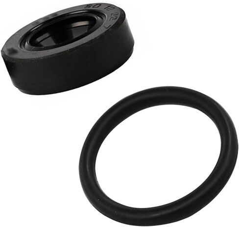 2PCS Universal O-Ring Seal Kit, Distributor Shaft Seal Replacement, Leak-Proof Automotive Rubber Gasket Set Engine Parts, Compatible with OEM Part Number 30110-PA1-732 (Black) in Kuwait