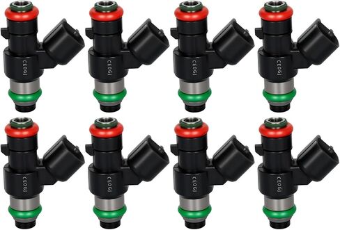 2009-2014 Fuel Injectors Fit for GMC Yukon 2010-2014, Sierra 1500, for Cadillac Escalade 2009-2014, Escalade ESV 2009-2014, for Chevrolet Silverado 1500 Tahoe 6.2L V8, Replace 12609749 297500-1130 in Kuwait