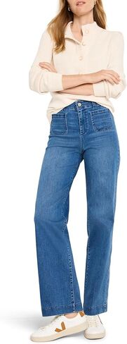NIC+ZOE Women's Button Henley Sweater in Saudi Arabia