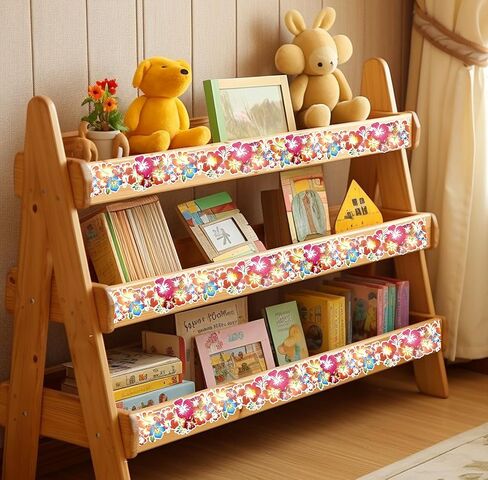 60Ft Hibiscus Flower Bulletin Board Borders for Classroom Walls Decoration, Colorful Paper Border Trim for Blackboards Bulletin Board Decor, Vibrant Classroom Borders for Bulletin Board in Kuwait