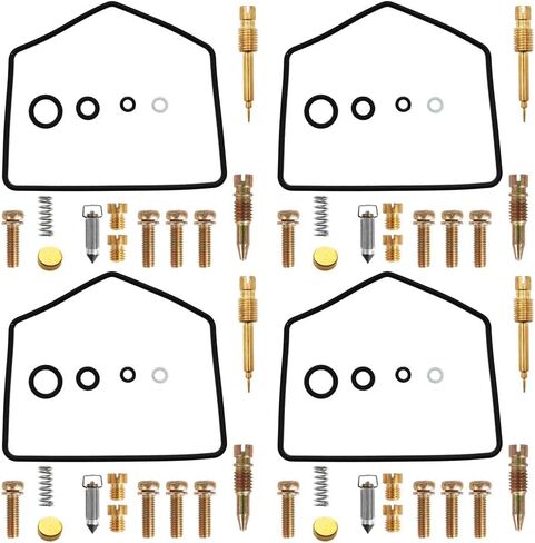4 Pcs Carburetor Rebuild Carb Repair Kits Replacement for Kawasaki ZN700 ZN700A 1984 1985 Z750 E KZ750E1 KZ750H 1980 1981 1982 1983 KZ 750 in Kuwait