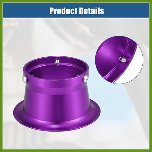 2.2" Velocity Stack Motorcycle Carburetor Air Filters Carb Funnel Trumpet Air Cleaner Intake Wind Horn Cup for Honda for Kawasaki Dirt Bike Aluminum Alloy Purple Vehicle Components in Saudi Arabia