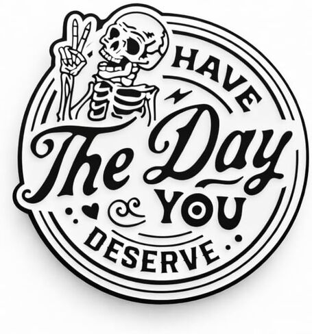 Sarcastic Skeleton Pin - Funny Skeleton Quote Pins Reaper Brooch for Backpacks,Jackets,Hats.Snarky Skull Brooches Gift for Women, Friends,Nurses, Teachers in Kuwait