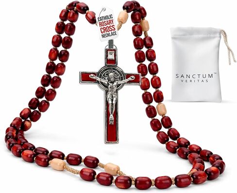 Relic Crystal Glass Rosary 3rd Class of Saint Lucy or Saint Lucia Patron of The Blind, Salesman Santa Lucía Patron de Ciegos, pobres, niños enfermos, in Kuwait