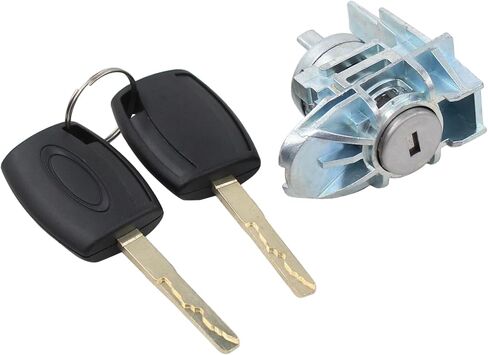 ApplianPar Front Left Driver Side Door Lock Cylinder with Key for Fiesta 2011-2019 in Kuwait