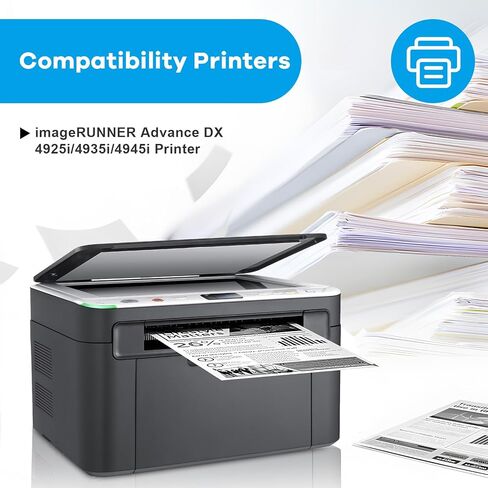 خرطوشة حبر سوداء GPR-67 بديلة لطابعة Canon GPR67 GPR-67 XXL GPR 67 لطابعة imageRUNNER Advance DX 4925i DX 4935i DX 4945i (5745C003AA) in Saudi Arabia