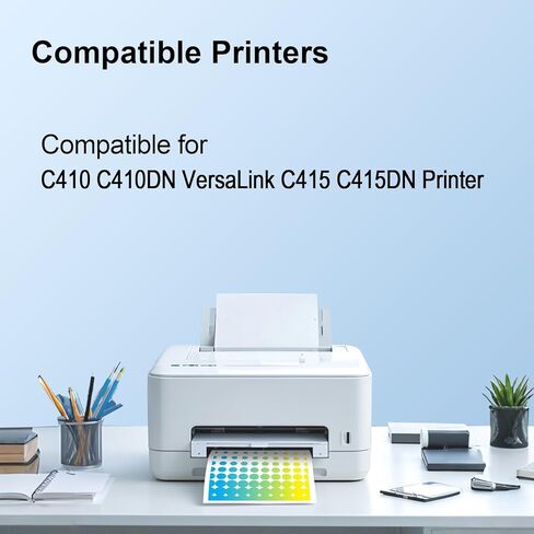 HIGH Capacity C410 / C415 Black Toner Cartridge Replacement for Xerox 006R04685 Toner Cartridge Works for C410 C410DN VersaLink C415 C415DN Printers (1-Pack) in Saudi Arabia