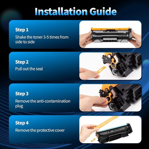 134A W1340A Toner Cartridge (with Chip) Replacement for HP 134A 134X W1340A W1340X Black Ink Cartridges for HP M209dw M234dw M234sdw M234sdn Printer Toner Ink (1 Pack) in Kuwait