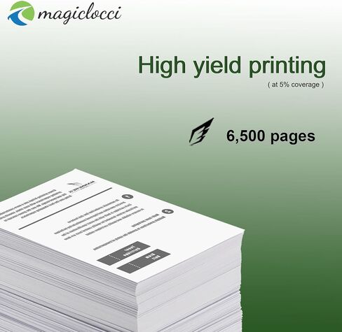 خرطوشة حبر سوداء عالية الإنتاجية 52D1000 (عبوة من قطعتين) بديلة لخرطوشة حبر Lexmark 52D1000 تعمل مع طابعة MS710 MS711 MS810 MS811 MS812 [6,500 صفحة/الحزمة] in Kuwait