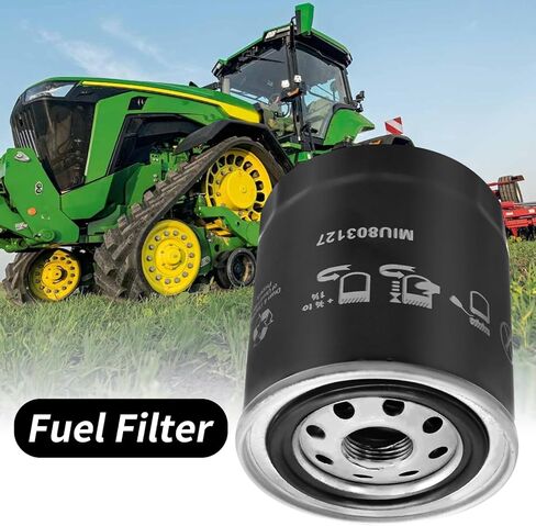 MIU803127 Fuel Filter Replacement for John Deere 1570 1575 1580 Front Mowers Replacement for John Deere 7400A 7500A 7700A 8000A 8700A Fairway Mowers in Saudi Arabia
