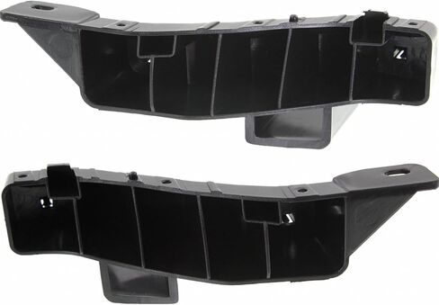 DAT AUTO PARTS حامل غطاء المصد الأمامي للسائق والراكب، مجموعة من 2، لسيارة شيفروليه اكوينوكس 2007-2009 و2008-2009 بونتياك تورنت، لمسة نهائية سوداء مزخرفة، GM1032108 GM1033108 10381515 10381516 in Saudi Arabia