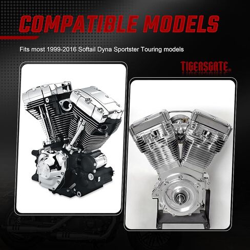 4 قطعة غمازات هيدروليكية مزدوجة كام للمحرك لنماذج 1999-2016 Harley Touring Softail Dyna Sportster in Kuwait