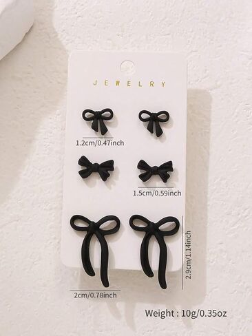 Bow Earrings for Women Elegant Bow Stud Earring Vintage Ribbon Earrings Christmas Ribbon Earring Xmas Decorations Stocking Stuffers Best Christmas Gifts 2025 in Saudi Arabia