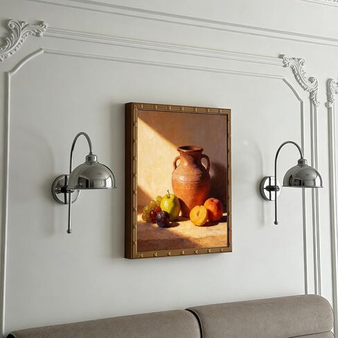 إطارات قماشية عائمة للوحات القماشية مقاس 11 بوصة × 14 بوصة، إطار قماش ذهبي، إطارات عائمة للقماش بعمق 0.6 بوصة ~ 0.9 بوصة لتزيين الحائط (ذهبي) in Kuwait