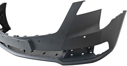 MGWILL Front Bumper Cover Kit Compatible with 2018 2019 Cadillac XTS 3.6L W/Upper Grille Lower Grill & Fog Light Covers, W/Sensor Holes & Tow Hook Hole in Kuwait