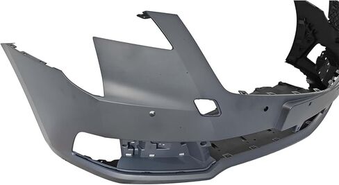 MGWILL Front Bumper Cover Kit Compatible with 2018 2019 Cadillac XTS 3.6L W/Upper Grille Lower Grill & Fog Light Covers, W/Sensor Holes & Tow Hook Hole in Kuwait