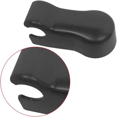 1Pcs Wiper Arm Cover Cap For LandRover FOR Defender 2002-2016 LR058466 6cm/2.36inch Black PBT Material Auto Parts distintivo in Saudi Arabia