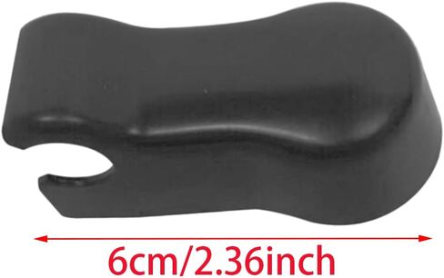 1Pcs Wiper Arm Cover Cap For LandRover FOR Defender 2002-2016 LR058466 6cm/2.36inch Black PBT Material Auto Parts distintivo in Saudi Arabia