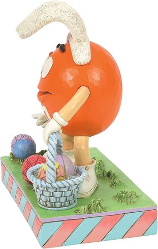 Enesco M&M's by Jim Shore Orange Character Easter Egg Hunt Figurine, 5.51 Inch, Multicolor in Saudi Arabia
