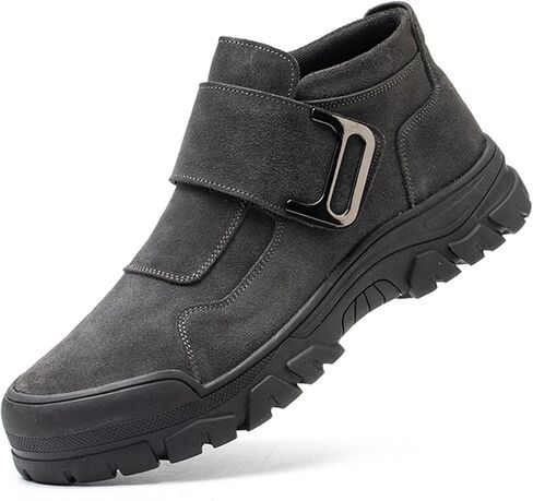 fayengan Steel Toe Shoes Men Women-Indestructible Safety Sneakers Lightweight Comfortable Work Shoes with Composite Toe (Color : Gray, Size : 38) in Saudi Arabia
