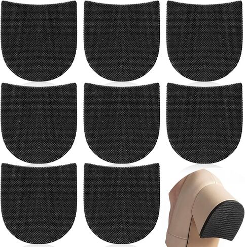 Pangda 8 Pcs Shoe Repair Rubber Heels Anti-slip Boot Heel Replacement 5/32 Inch (3.5mm) Thick Rubber Shoes Repair Pads Anti-slip Heel Pads Cuttable Boot Heels Replacement for Women & Men Boots in Saudi Arabia