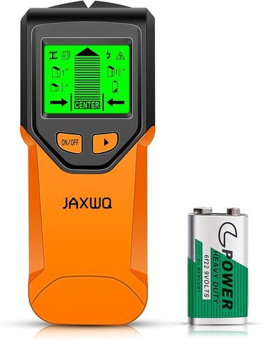 Stud Finder Wall Scanner - 5 in 1 Stud Finder Tool w/Microprocessor Chip and HD LCD Display, Stud Detector Beam Finders for the Center and Edge of Wood AC Wire Metal Studs Joist Pipe (Coal) in Saudi Arabia