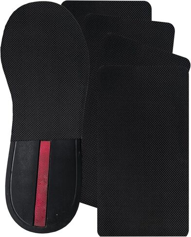 Red Grid Bottom Protector Compatible for Christian Louboutin, Self-Adhesive Anti-Slip Shoe Grips for All Shoes in Saudi Arabia