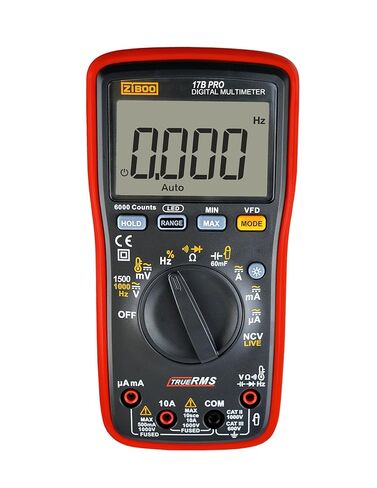 15B Pro RMS Multimeter Digital ، للتطبيقات الكهربائية ، يقيس الجهد AC/DC والقياسات الحالية حتى 1000V و 10A ، استخدام Fluke (كماشة AC الاختيارية) in Kuwait