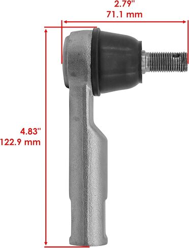 Caltric Front Left and Right Tie Rod End Compatible with Honda Pioneer 500 SXS500 2015-2023 in Saudi Arabia