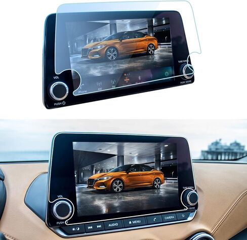 واقي شاشة GFJNFG لعام 2020-2025 نيسان فيرسا SR و 2021-2024 نيسان ركلات SV SR 8 بوصة عرض الشاشة 2022 2023 2024 ركلات بالعكس إكسسوارات HD HD Glass Anti Glass Anti in Kuwait