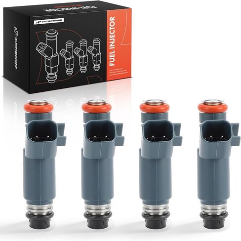 مجموعة A-Premium ذات 4 فتحات للوقود متوافقة مع Jeep TJ Series Wrangler 2003-2004 2.4L، KJ Series Liberty 2002-2003 2.4L، استبدال # 53013490AA، RL013490AA in Saudi Arabia